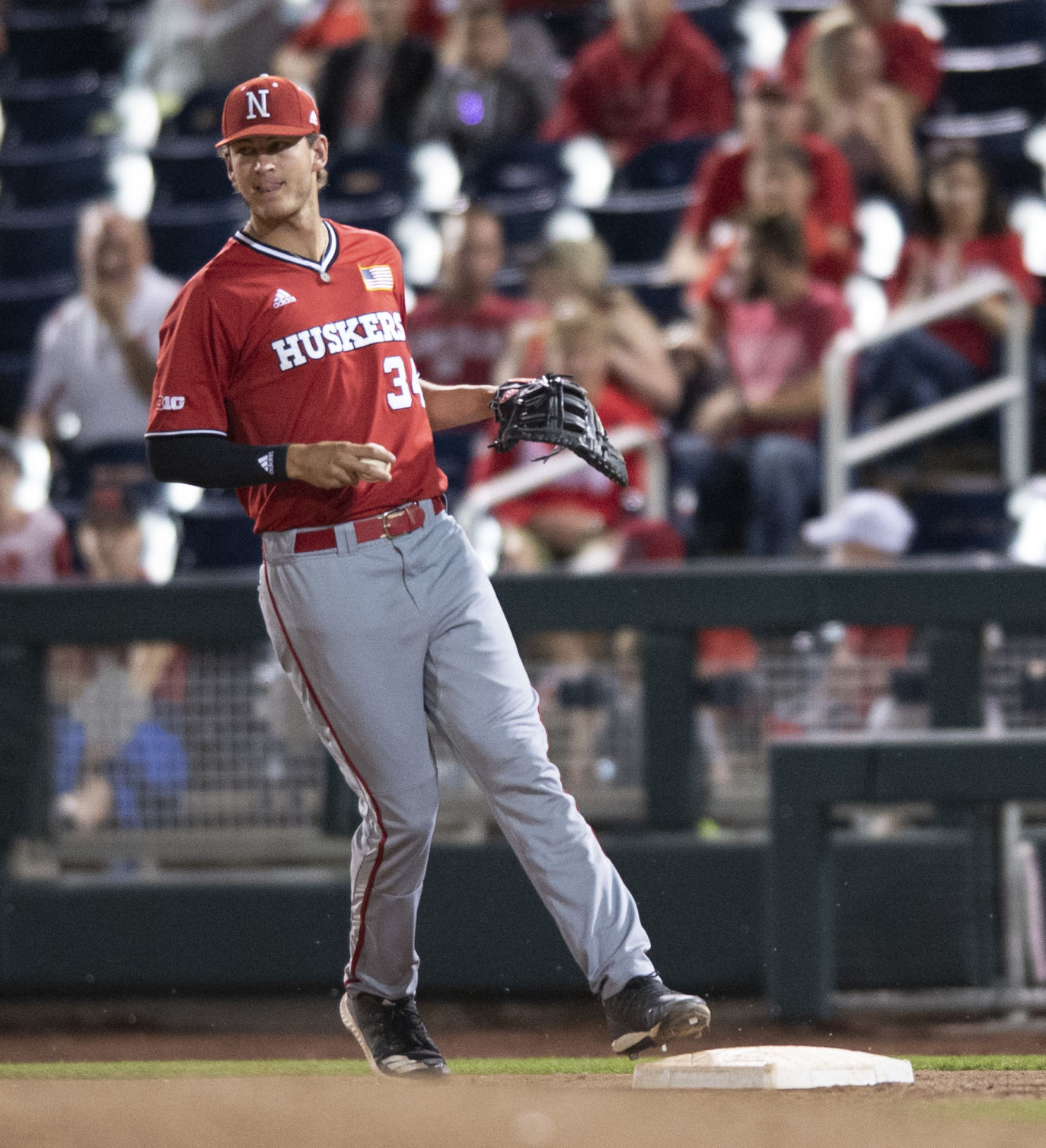 Nebraska vs. Michigan, second game, 5.25